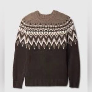 Size XXL - Gap Crewneck Knit Sweater Brown